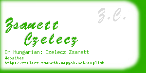 zsanett czelecz business card